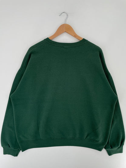 Vintage NEW YORK JETS Size XL NFL Sweat-shirt / E5408S
