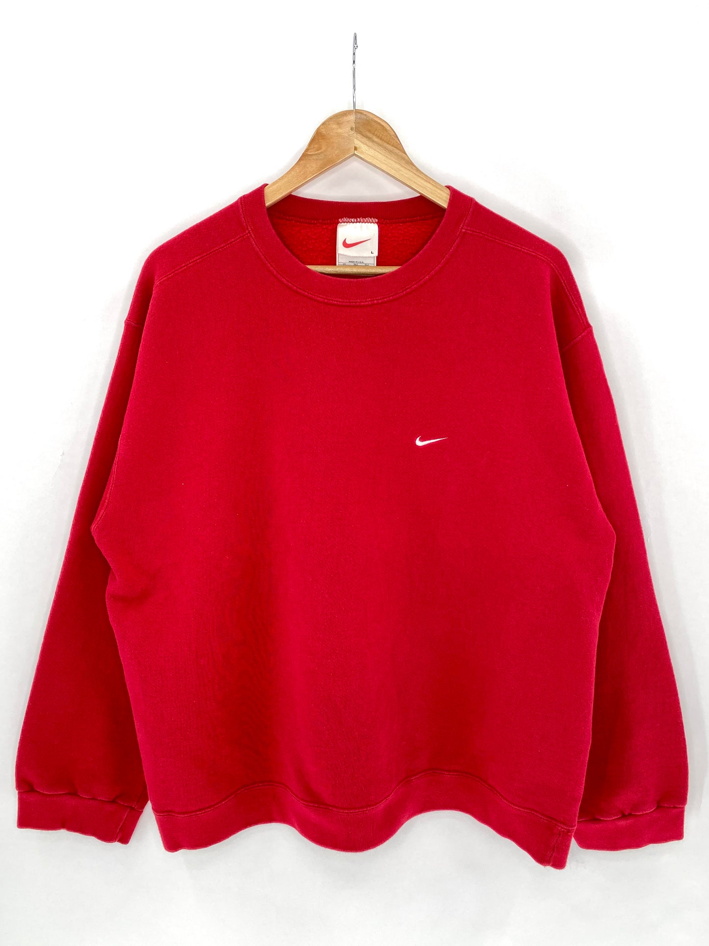90’s Nike Mini Swoosh Size L Vintage Sweat-Shirt / 6088