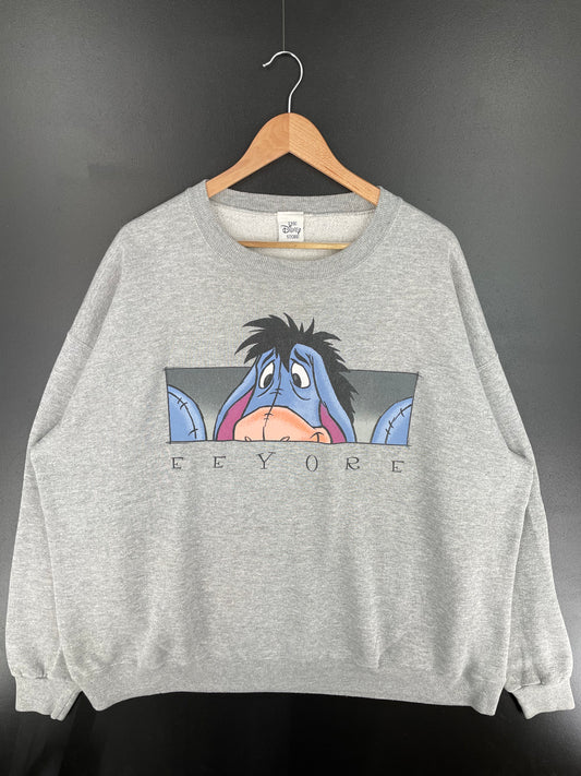 Vintage DISNEY EEYORE Size No Tag (Approx.XL) Vintage Sweat-shirt / A298