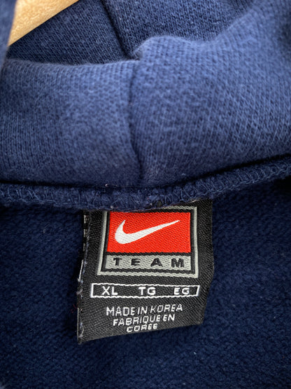 00' NIKE KANSAS Size XL Vintage College Hoodie Sweat-shirt / A5467
