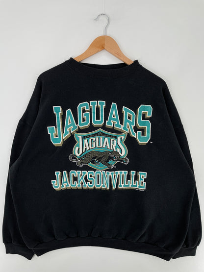 1996 JACKSONVILLE JAGUARS Size XXL Vintage NFL Sweat-Shirt / E2642S