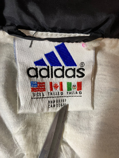 90's ADIDAS Size L Vintage Nylon Jacket / K179