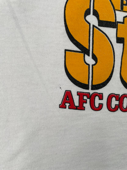 1998 PITTSBURGH STEELERS Size L Vintage NFL T-Shirt / E4253T