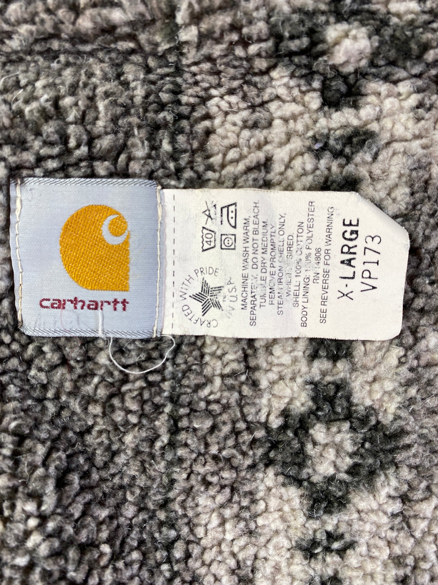 Vintage CARHARTT Made in USA Size XL Vest / A6446