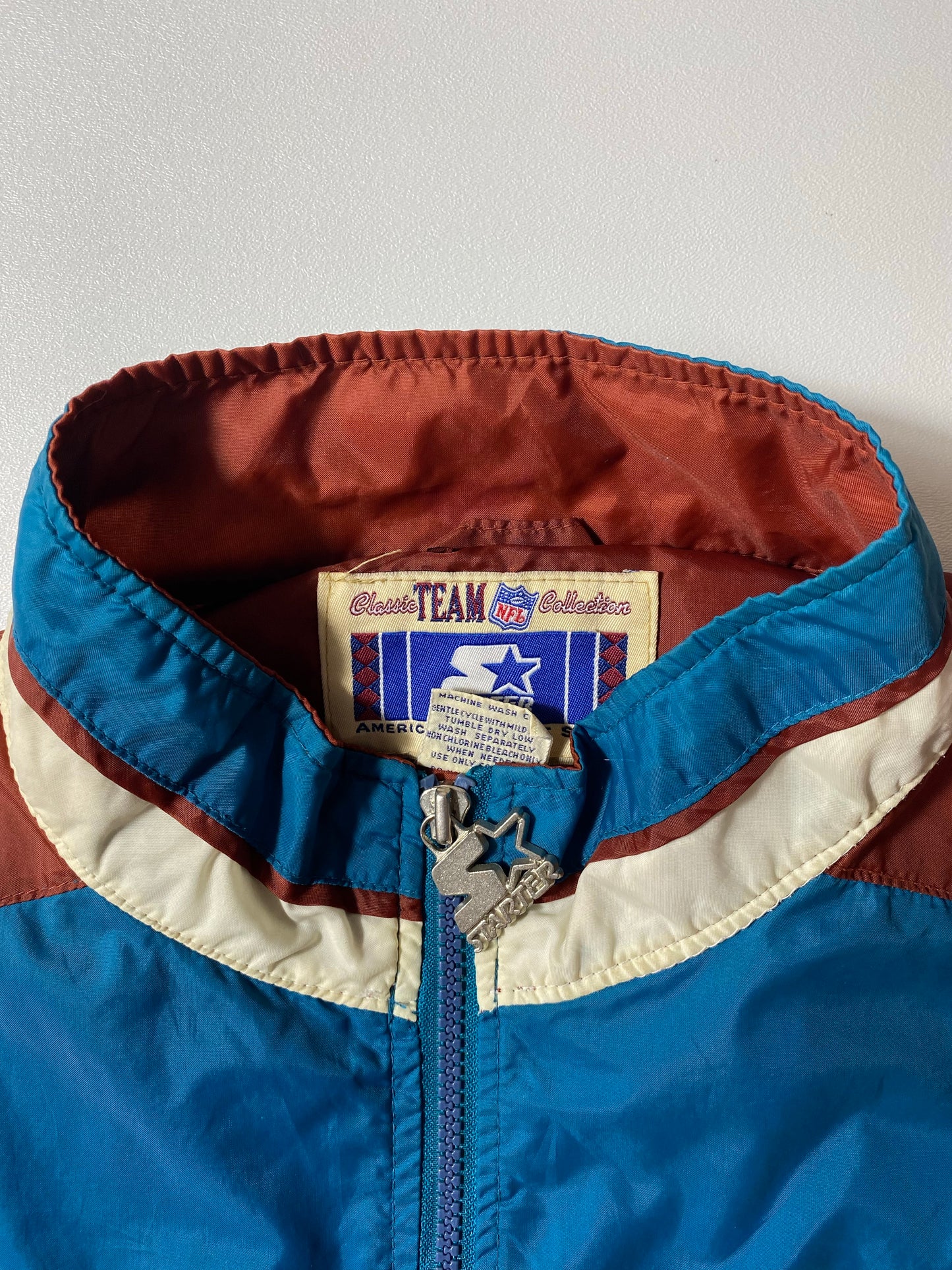 90's STARTER STEELERSxSUPER BOWL Size XL Vintage Zip-up Nylon Jacket  / K4718