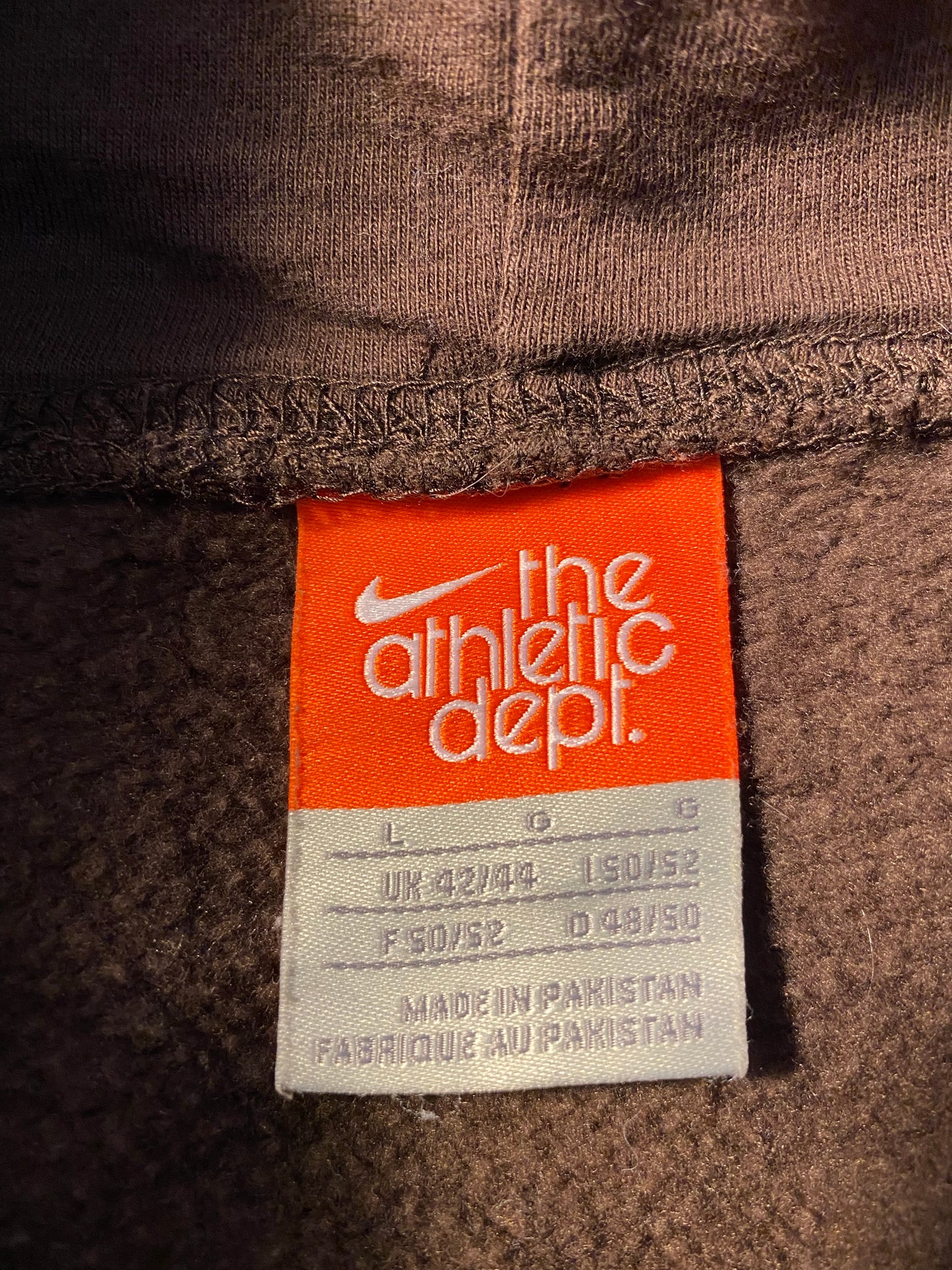 00' NIKE MINI SWOOSH Size L Vintage Hoodie Sweat-shirt / k5689