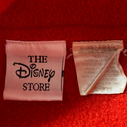 00' DISNEY MICKEY Size XL Vintage Half Zip-up Fleece / E2207S