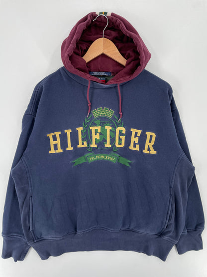 90's TOMMY HILFIGER Size L Vintage Hoodie Sweat-shirt / A2205
