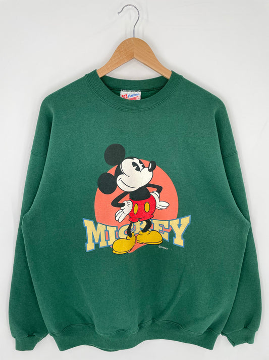 90’s DISNEY MICKEY Size XL Sweat-shirt / K8590
