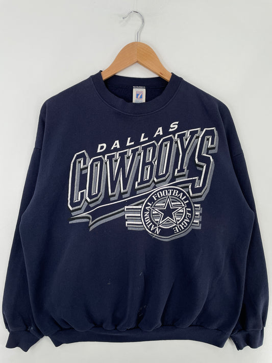 90's DALLAS COWBOYS Made in USA Size XL Vintage NFL Sweat-shirt / E4974S
