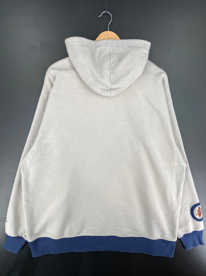 00' NIKE CHICAGO CUBS Size L Vintage MLB Hoodie Sweat-Shirts/ A417