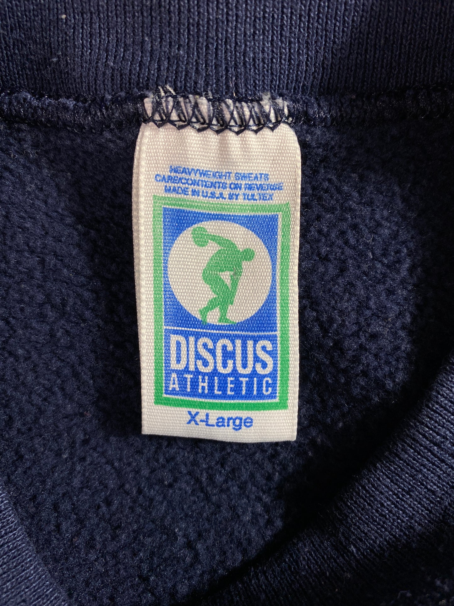 90's NOTRE DAME Made in USA Size XL Vintage College Sweat-shirt / A4321