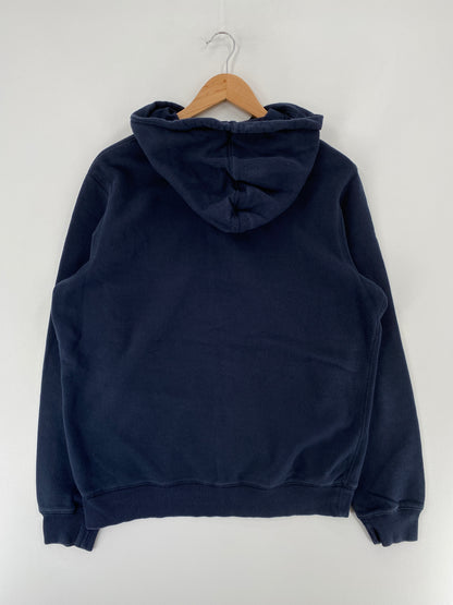 Vintage NIKE MINI SWOOSH Size L Zip-up Hoodie Sweat-Shirt / E5614S