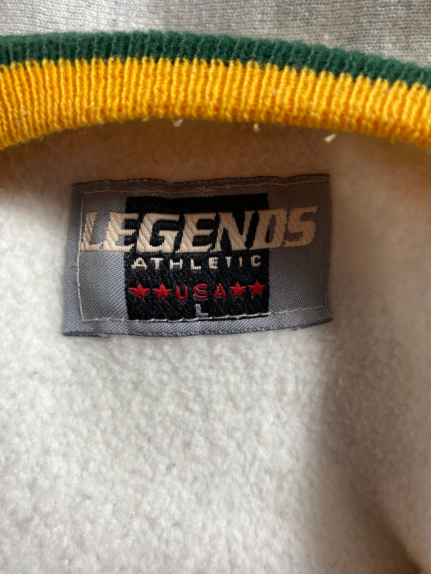 90’s GREEN BAY PACKERS XXXI SUPER BOWL CHAMPIONS Size L Vintage NFL Sweat-Shirt / K887