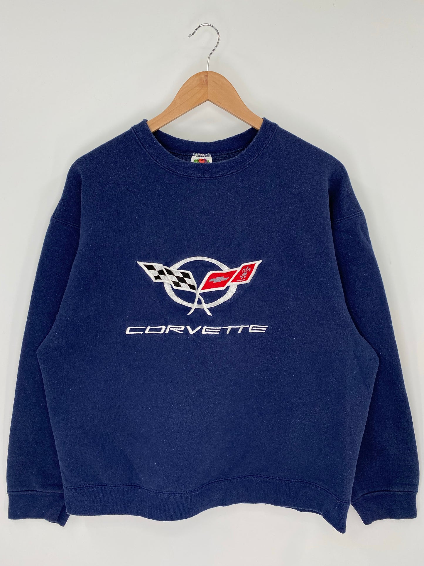 90’s CORVETTE Size XL Vintage Sweat-shirt / K9019