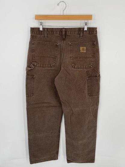 Vintage CARHARTT Size 32x32 Double Knee Duck Pants / K7230