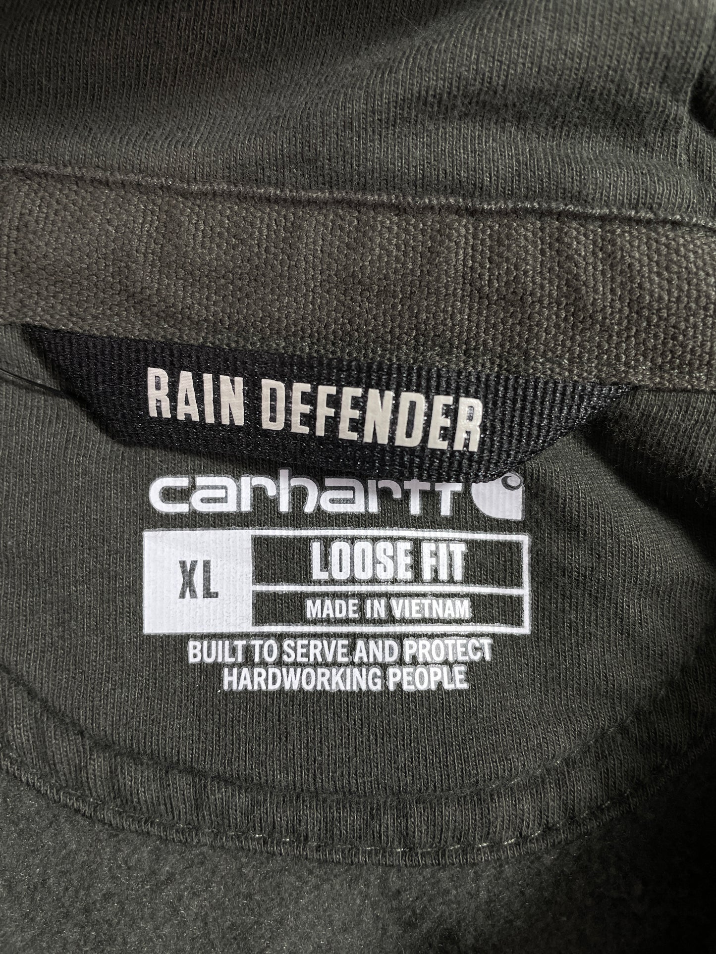 Vintage CARHARTT Size XL Hoodie Sweat-Shirt / E3061S