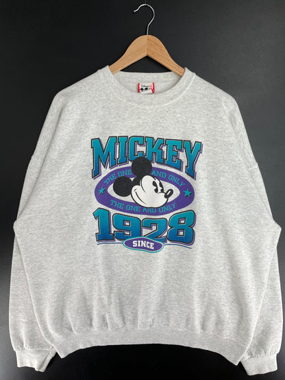 90's DISNEY MICKEY Made in USA Size XXL Vintage Sweat-shirt / E831