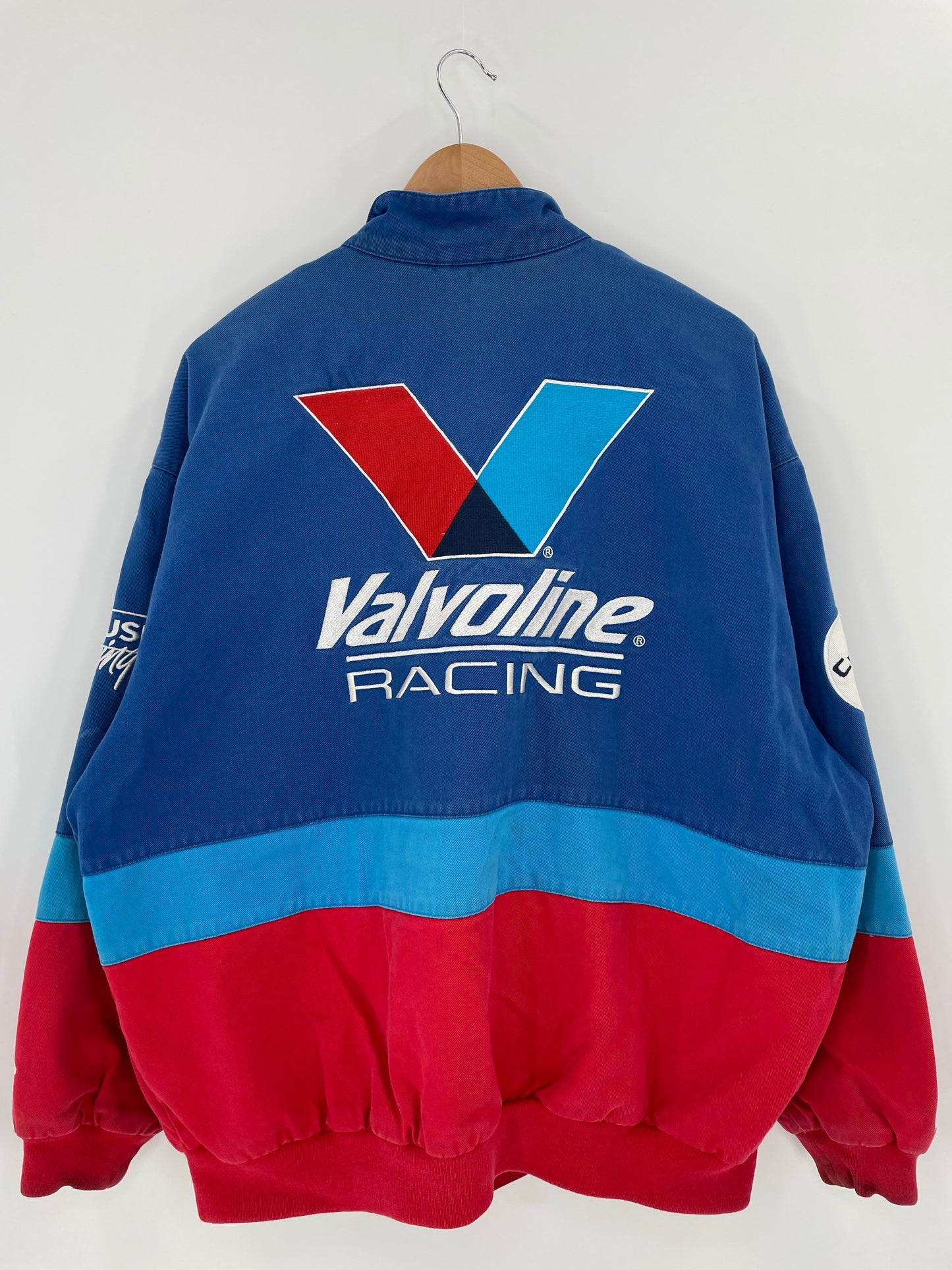 Vintage NASCAR VOLVOLINE  Size XL Racing Jacket/ K5983