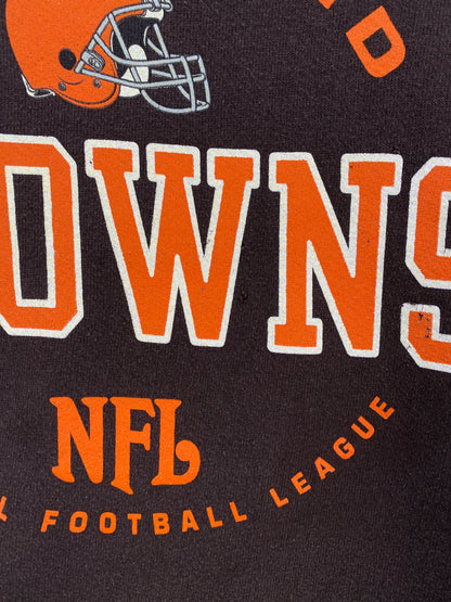 Vintage CLEVELAND BROWNS Size Approx.L NFL Sweat-shirt / E316