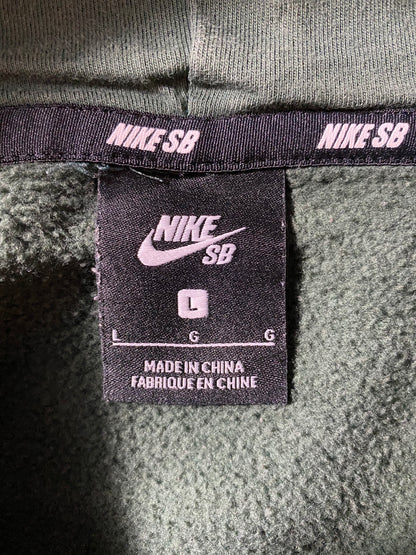 00' NIKE SB Size L Vintage Hoodie Sweat-shirt / K9891