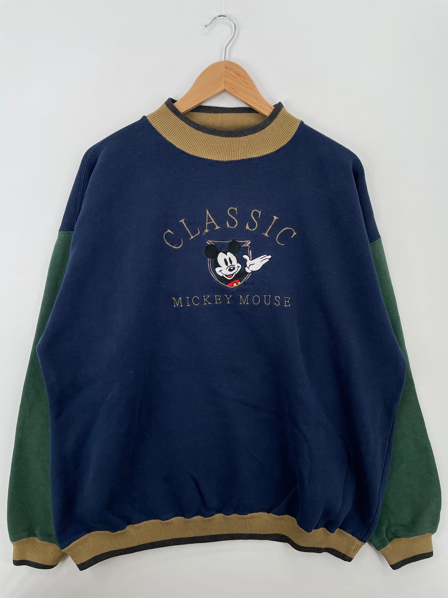 90’s DISNEY MICKEY Size XL Vintage Sweat-shirt / A6828