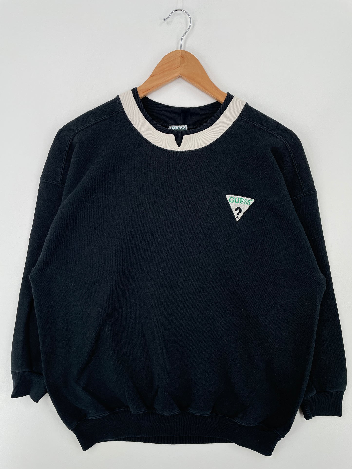 90's GUESS Made in USA Size L Vintage Sweat-Shirt / A8956