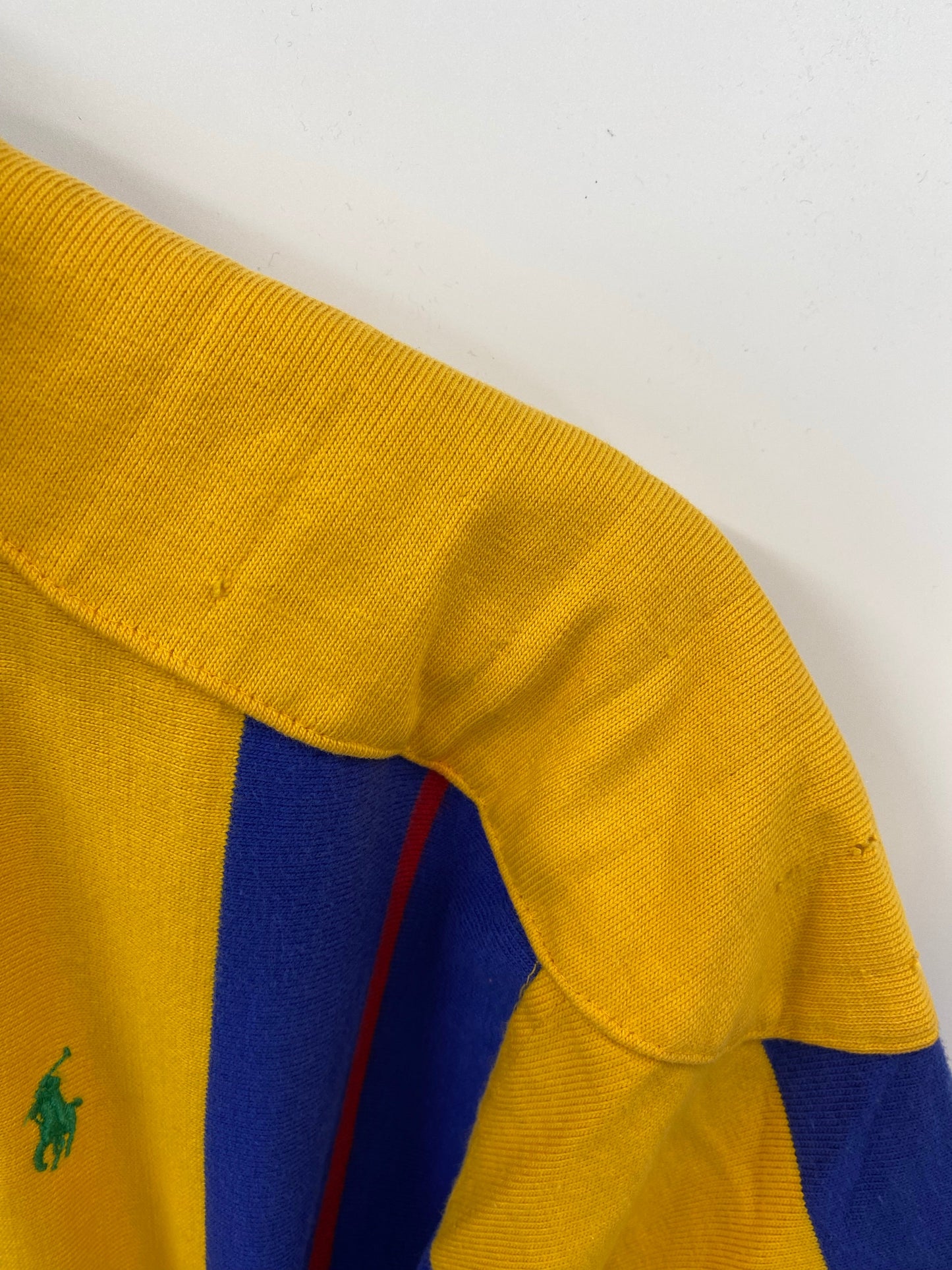 90's POLO RALPH LAUREN Size M Vintage Rugby-Shirt / E413