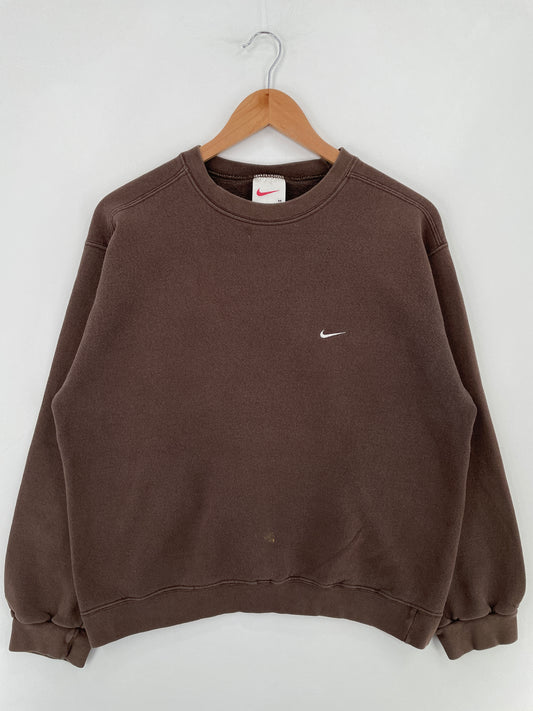 90's NIKE MINI SWOOSH Made in USA Size L Vintage Sweat-shirt / E3957S