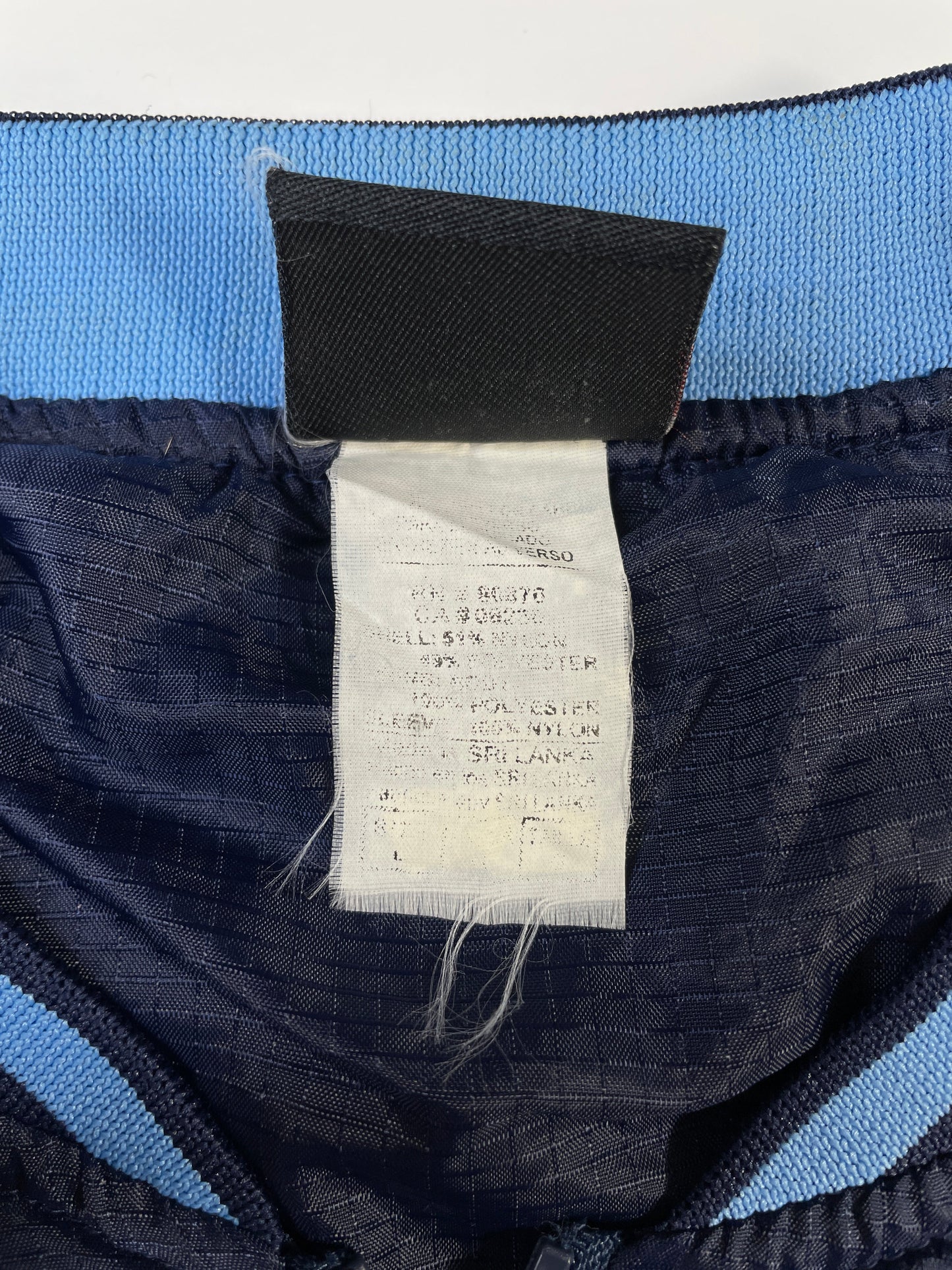 Vintage CAROLINA TER HEELS Size L College Zip-up Nylon Jacket / E1831N