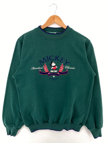 90's DISNEY MICKEY Size M Vintage Sweat-shirt / A3690