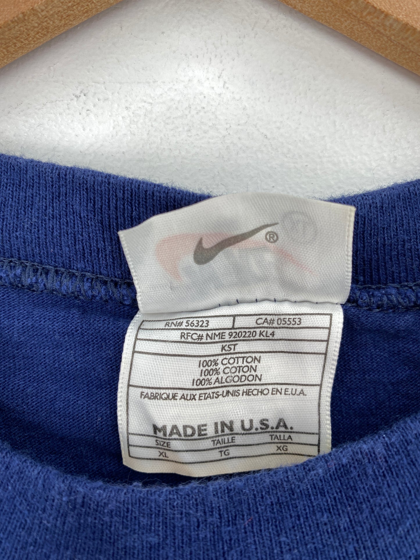 90's NIKE Made in USA Size XL Vintage T-shirt / A3895