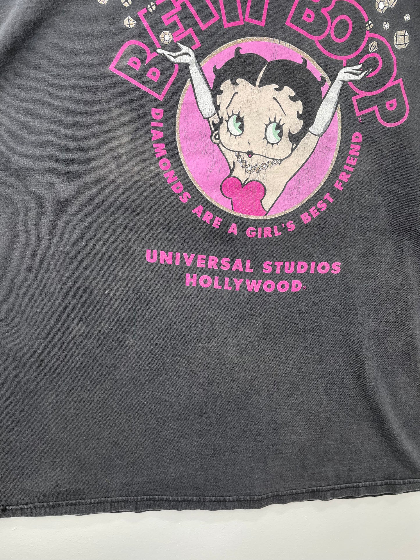 Vintage BETTY BOOP Size No Tag(Approx.L) T- shirt / A1308