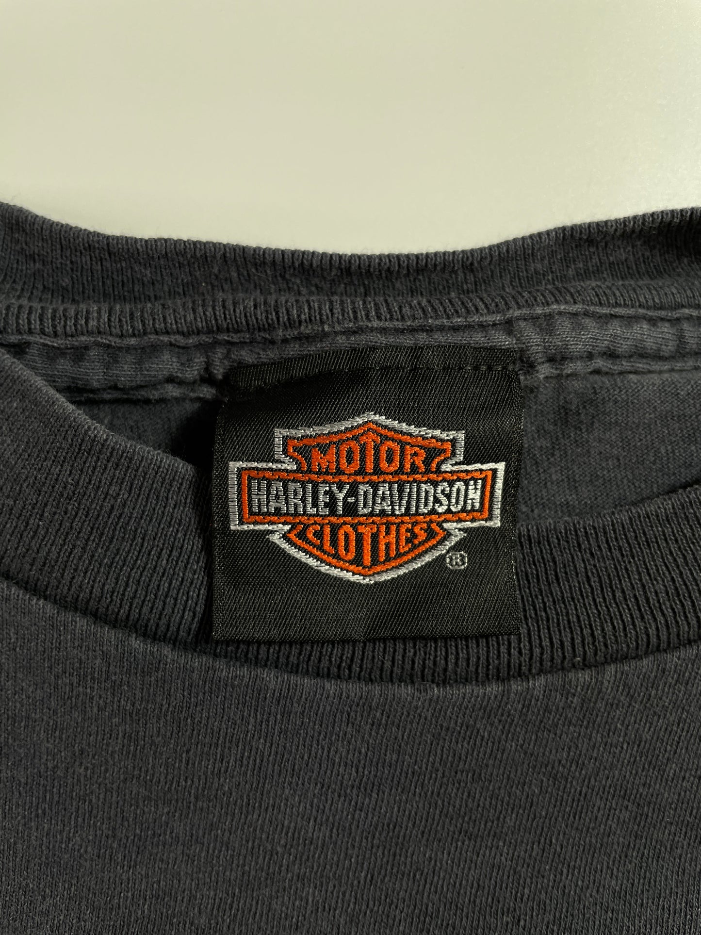 1992 HARLEY DAVIDSON Made in USA Size L Vintage T-Shirt / A8598