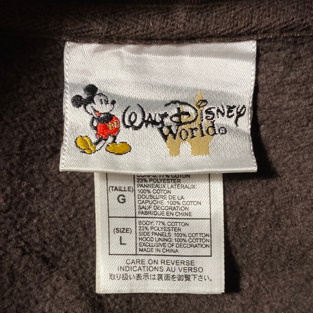 00' DISNEY GRUMPY Size L Vintage Hoodie Sweat-shirt / E3727S