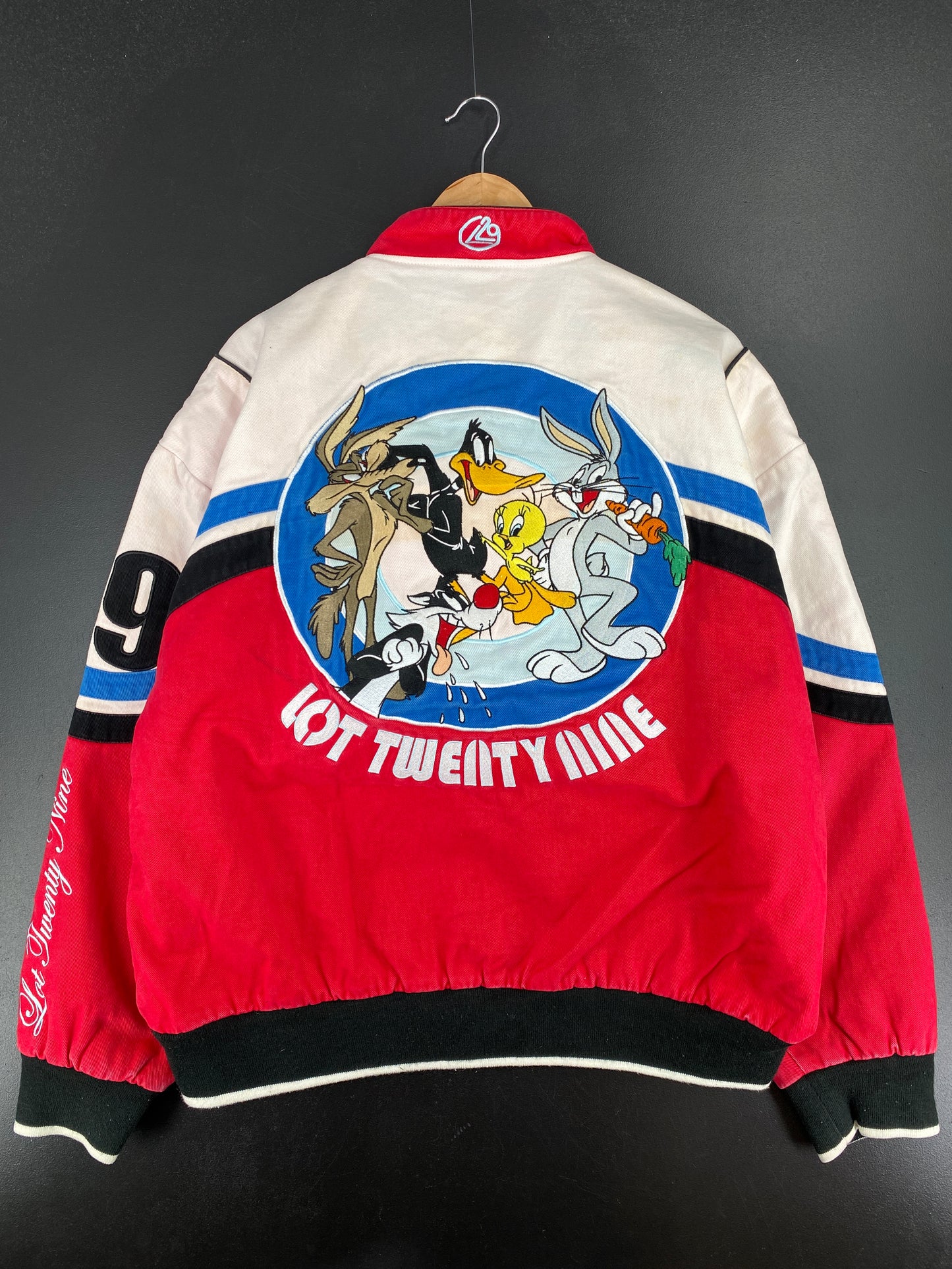 Vintage LOONEY TUNES x LOT TWENTY NINE Size XXXL Racing Jacket / A6403