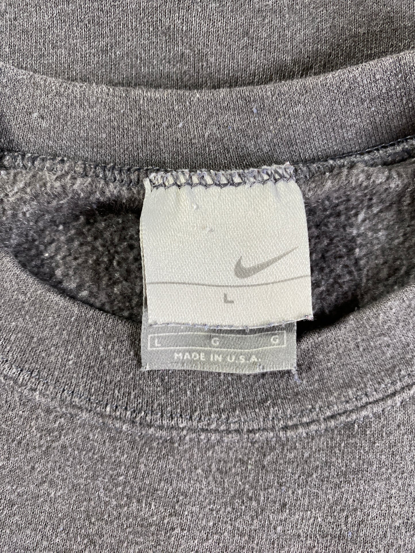 90’s NIKE MINI SWOOSH Made in USA Size L Vintage Sweat-shirt / E6257S