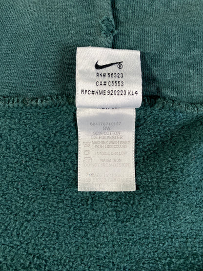 90's NIKE MINI SWOOSH Made in USA Size L Vintage Zip up Hoodie Sweat-shirt / E5702S