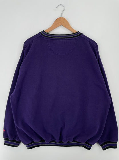 Vintage MINNESOTA VIKINGS Size XL NFL Sweat-Shirt / A9371