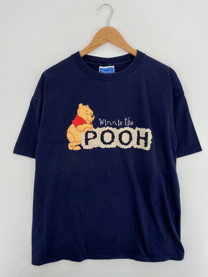 00' DISNEY WINNIE THE POOH Made in USA Size XL Vintage T-Shirts / A6289