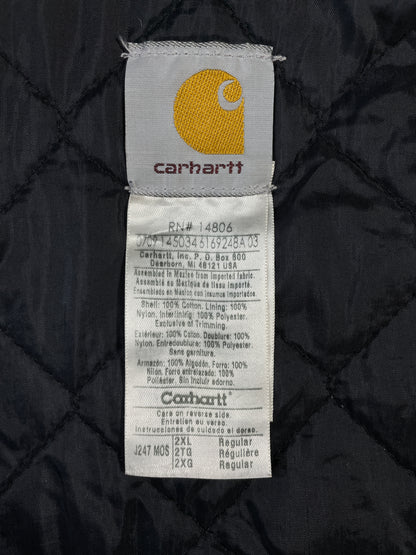 Vintage CARHARTT Size XL Hoodie Duck Jacket / A8006