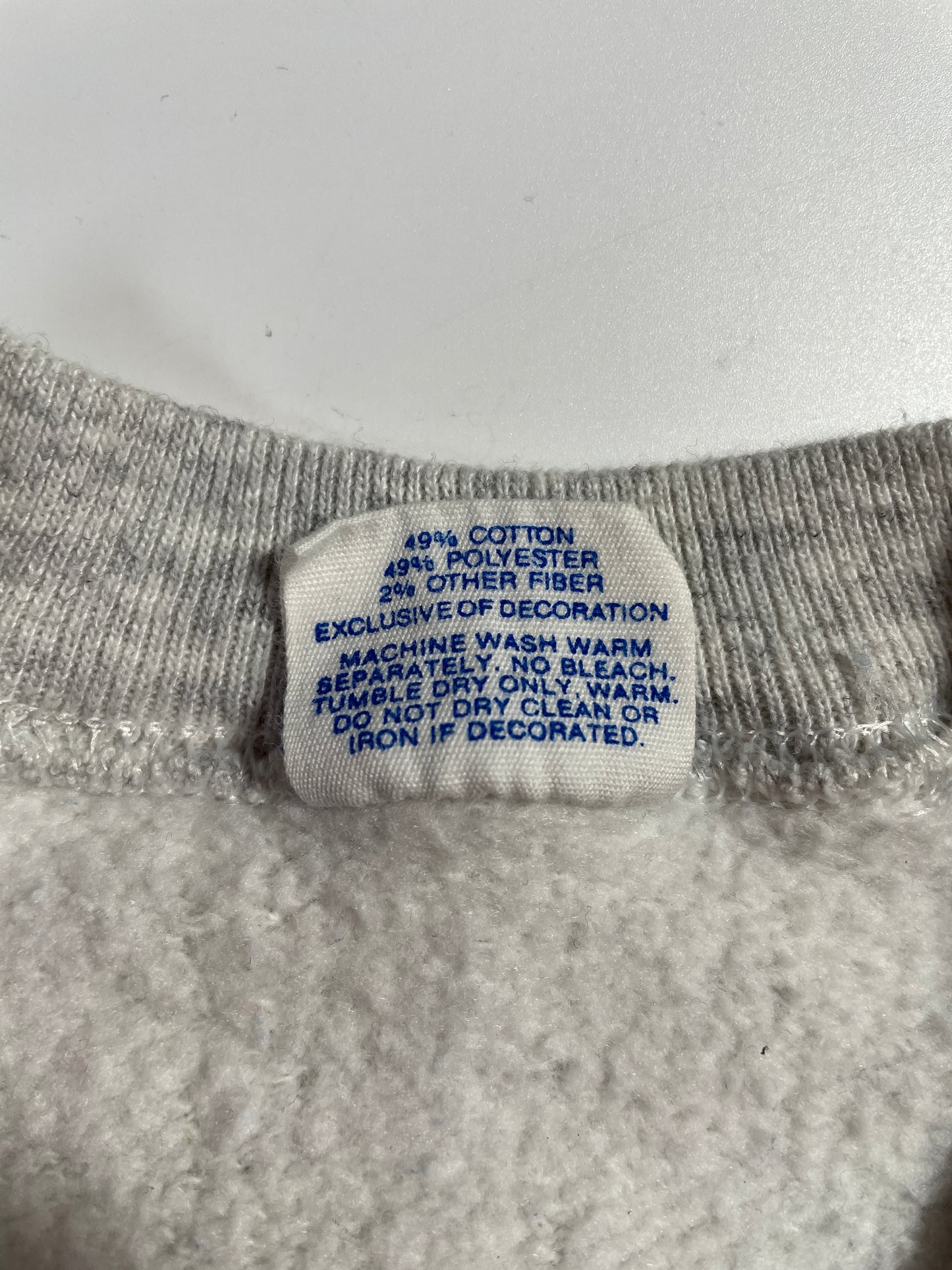 80's DISNEY University Made in USA Size L Vintage Sweat-shirt / E153