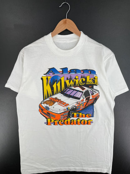 .1992 ALAN KULWICKI x HOOTERS Size No Tag(Approx.M) Vintage Racing T-Shirt / E2361T