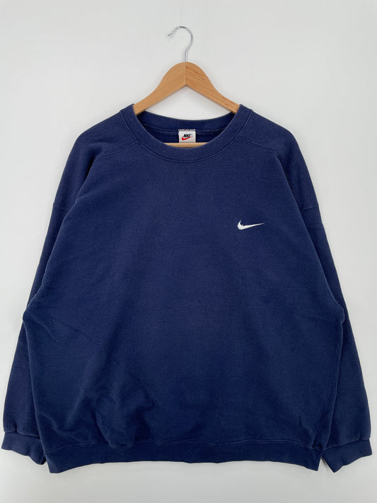 90’s NIKE MINI SWOOSH Made in USA Size XXL Vintage Sweat-shirt / A8369