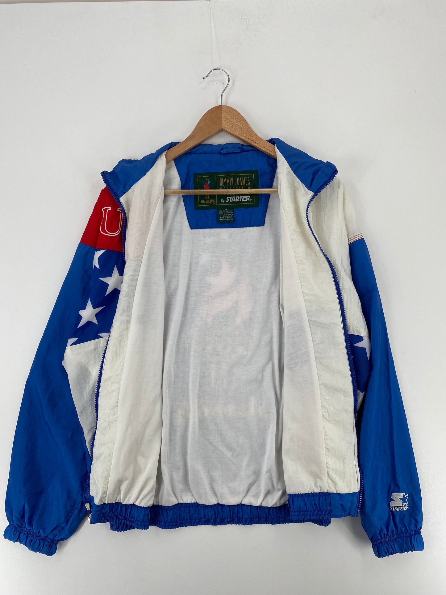 .1996 STARTER x ATLANTA OLYMPIC Size M Vintage Nylon Jacket / A3734
