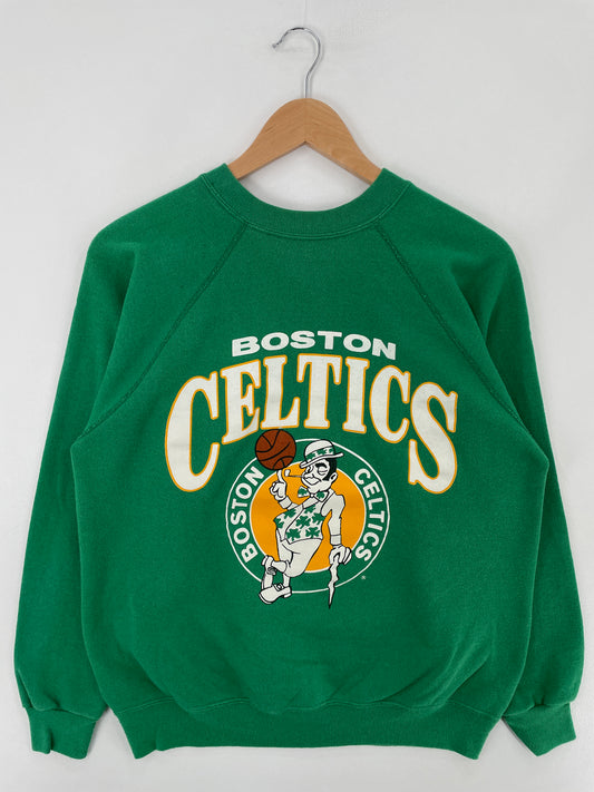 80's BOSTON CELTICS Made in USA Size L Vintage NBA Sweat-shirt / E2988S