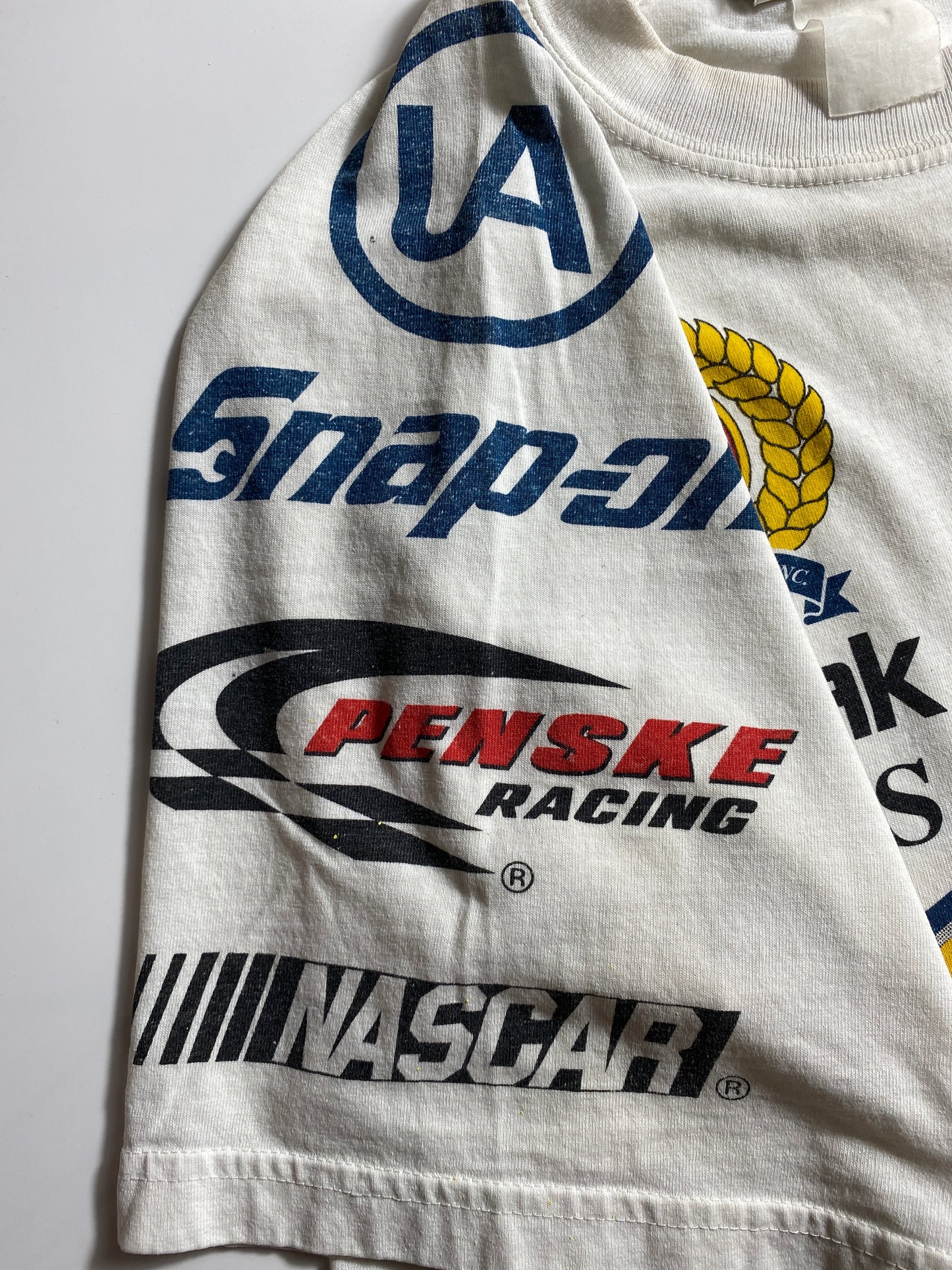 90’s MILLER LITE RACING Size M Vintage Racing T-Shirt / K1577