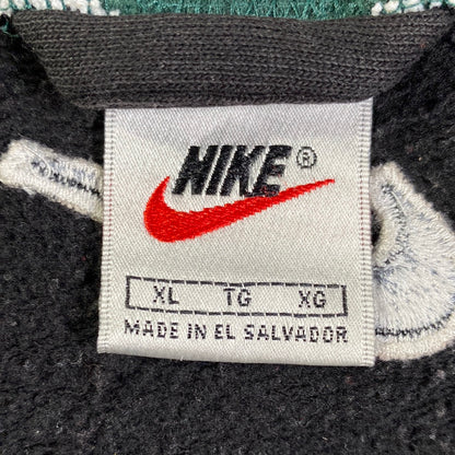 90’s NIKE Size XL Vintage Half Zip Sweat-Shirt / E1049