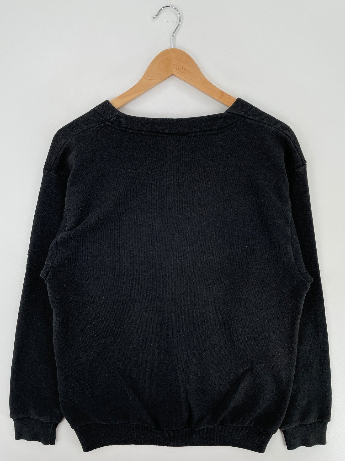 80's DISNEY MICKEY Made in USA Size L Vintage Sweat Cardigan / A4256