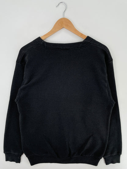 80's DISNEY MICKEY Made in USA Size L Vintage Sweat Cardigan / A4256